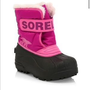 Sorel Snow Commander Waterproof Faux Shearling-Lined Boots